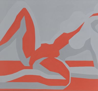 Erregung und Wut, 1976, Kaseinfarbe/Leinwand, 90x120 cm